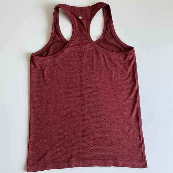 Lululemon Swiftly Tech Racerback Tank Garnet Size 8 - Picture 4 of 6